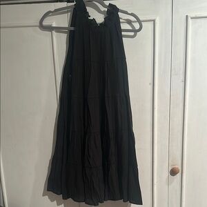 Elegant Black Sleeveless Dress